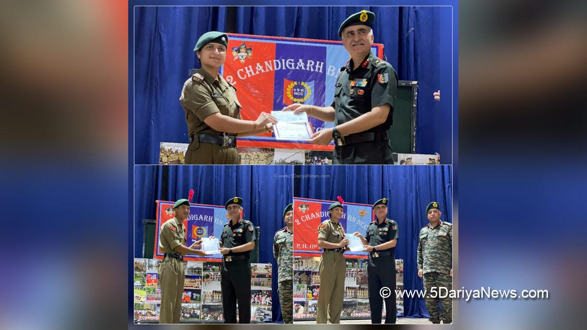 Military, NCC Chandigarh, NCC Group Headquarters, Himachal Pradesh Battalion NCC, Cadet Kritika Sharma