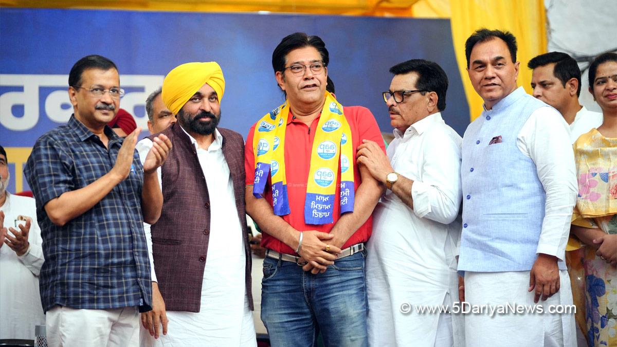 Arvind Kejriwal, Bhagwant Mann, Bhagwant Singh Mann, AAP, Aam Aadmi Party, Aam Aadmi Party Punjab, AAP Punjab, Government of Punjab, Punjab Government, Punjab, Chief Minister Of Punjab, Sanjeev Arora, Raj Kumar Chabbewal