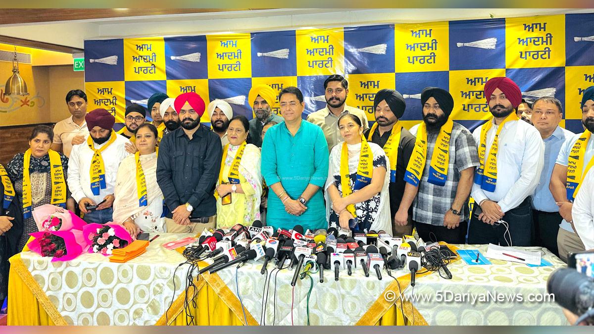 Sanjeev Arora, AAP, Aam Aadmi Party, Aam Aadmi Party Punjab, AAP Punjab, Aman Arora, Dr Sunny Singh Ahluwalia, Sunny Singh Ahluwalia, Shery Kalsi, Amansher Singh Shery Kalsi