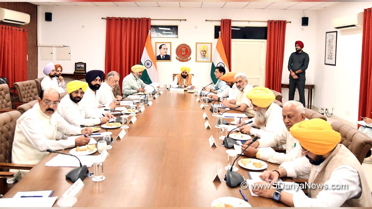 Bhagwant Mann, Bhagwant Singh Mann, AAP, Aam Aadmi Party, Aam Aadmi Party Punjab, AAP Punjab, Government of Punjab, Punjab Government, Punjab, Chief Minister Of Punjab, Cabinet Decision Punjab