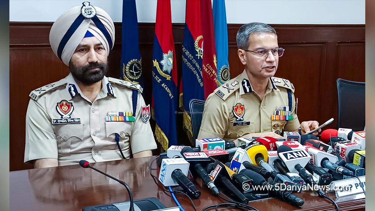 Gaurav Yadav, Punjab Police, Police, Punjab Admin, Director General of Police Punjab, DGP Punjab