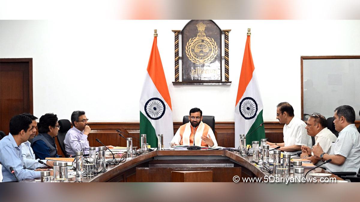 Nayab Singh Saini, Haryana, Bharatiya Janata Party, BJP, Haryana Chief Minister, Chief Minister of Haryana, BJP Haryana, Anurag Rastogi, Chief Secretary Haryana, Haryana