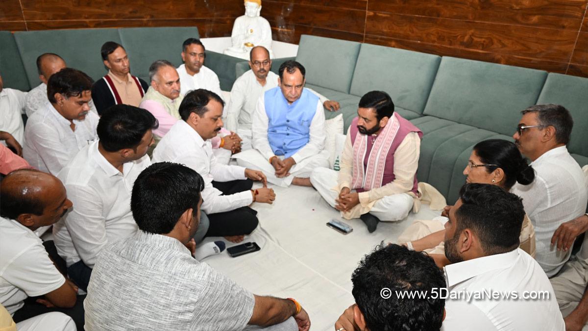 Nayab Singh Saini, Haryana, Bharatiya Janata Party, BJP, Haryana Chief Minister, Chief Minister of Haryana, BJP Haryana, Mohan Lal Badoli
