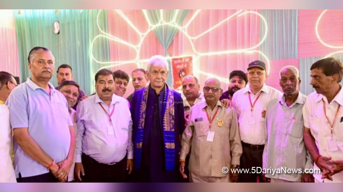 Manoj Sinha, Lieutenant Governor JK, Raj Bhavan, Jammu, Srinagar, Kashmir, Jammu And Kashmir, Shri Amarnath Ji Yatra, Shri Amarnathji Yatra 2025, Amarnathji Yatra, Amarnathji Yatra 2025, Shri Amarnath Ji Pilgrimage, Shri Amarnathji Shrine Board, SASB, SANJY 2025, Nunwan Base Camp, Pahalgam