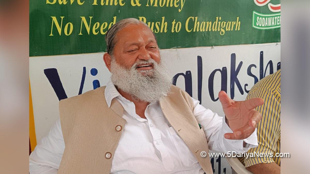 Anil Vij, Haryana, Ambala, Bharatiya Janata Party, BJP, BJP Haryana