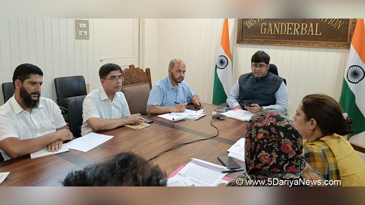 Jatin Kishore, Ganderbal, Deputy Commissioner Ganderbal, Kashmir, Jammu And Kashmir, Jammu, District Administration Ganderbal, District Level Implementation Committee, DLIC