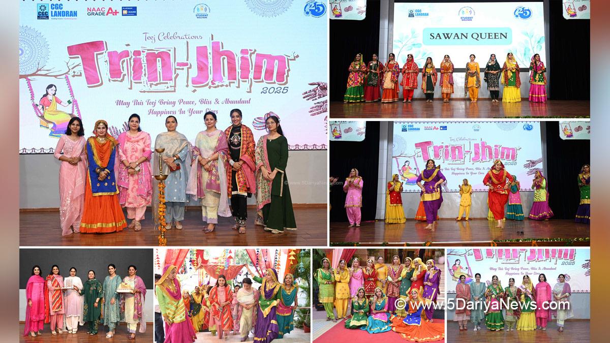 CGC Landran, Landran, Chandigarh Group Of Colleges, Satnam Singh Sandhu, Rashpal Singh Dhaliwal, Trin Jhim 2025