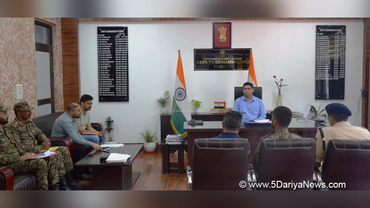 Vikas Kundal, Poonch, Deputy Commissioner Poonch, Kashmir, Jammu And Kashmir, Jammu, District Administration Poonch