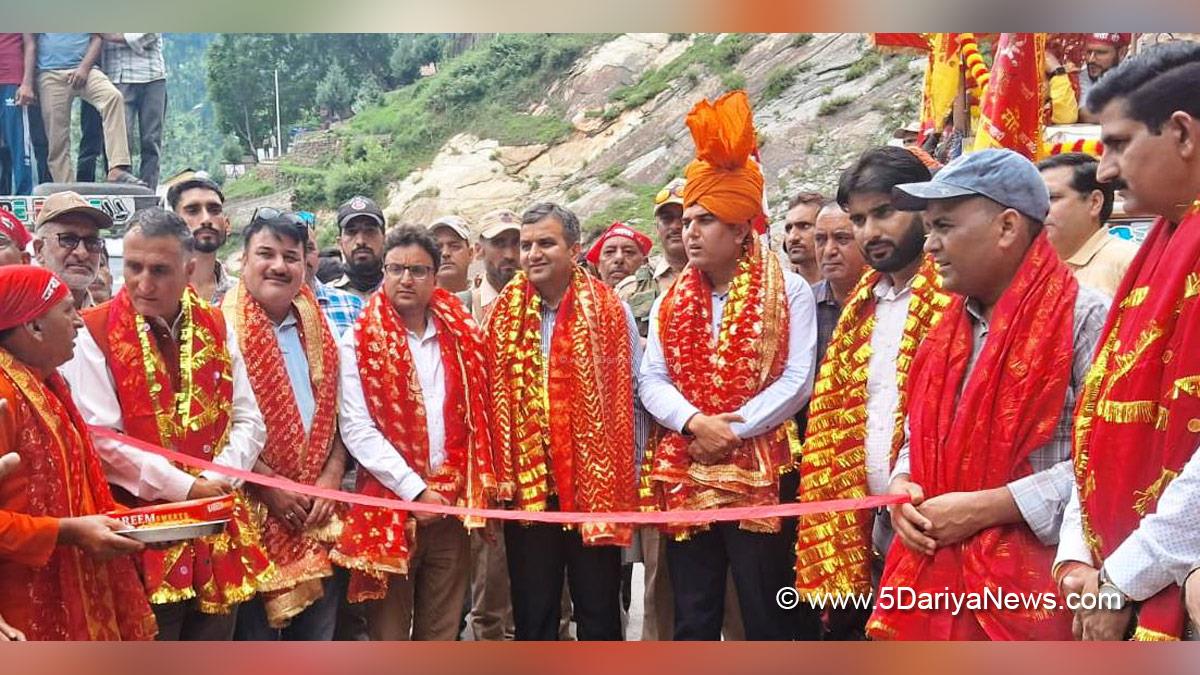 Mohammad Alyas Khan, Ramban, Deputy Commissioner Ramban, Kashmir, Jammu And Kashmir, Jammu, District Administration Ramban, Sarvadhar Yatra