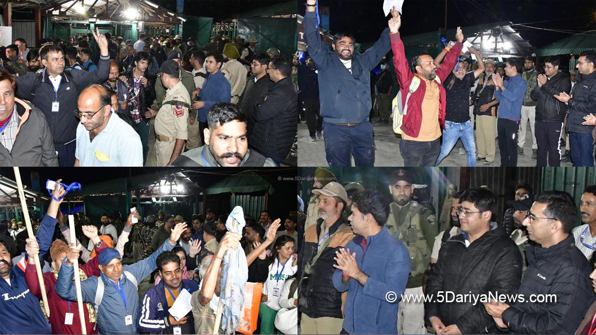 Vijay Kumar Bidhuri, Srinagar, DDC Kashmir, Divisional Commissioner Kashmir, Jammu, Kashmir, Jammu And Kashmir, District Administration Srinagar, Jatin Kishore, Ganderbal, Deputy Commissioner Ganderbal, Shri Amarnath Ji Yatra, Shri Amarnathji Yatra 2025, Amarnathji Yatra, Amarnathji Yatra 2025, Shri Amarnath Ji Pilgrimage, Shri Amarnathji Shrine Board, SASB, SANJY 2025