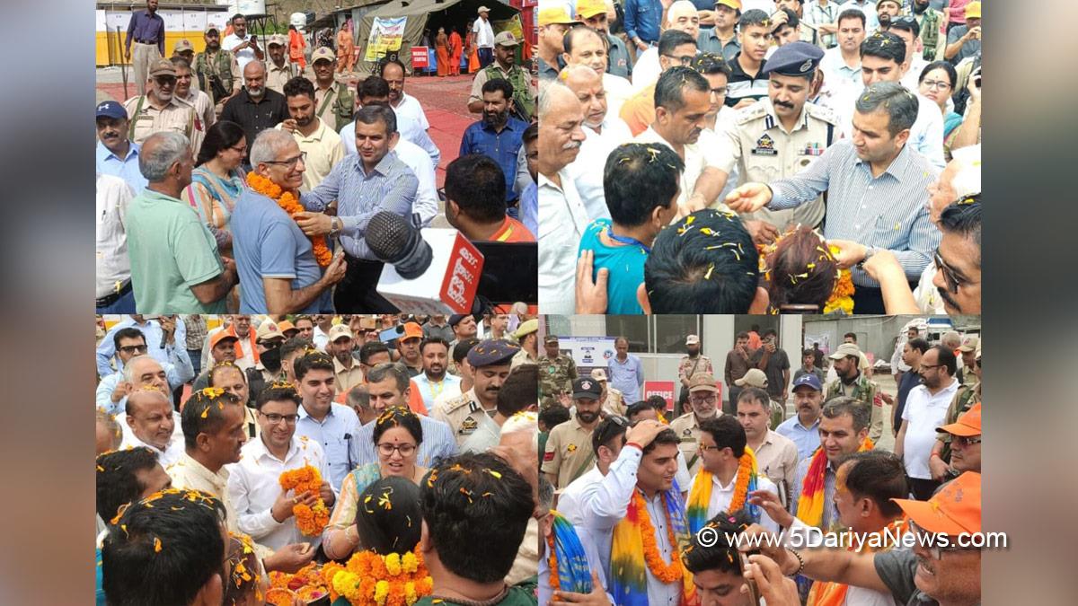 Mohammad Alyas Khan, Ramban, Deputy Commissioner Ramban, Kashmir, Jammu And Kashmir, Jammu, District Administration Ramban, Shri Amarnath Ji Yatra, Shri Amarnathji Yatra 2025, Amarnathji Yatra, Amarnathji Yatra 2025, Shri Amarnath Ji Pilgrimage, Shri Amarnathji Shrine Board, SASB, SANJY 2025