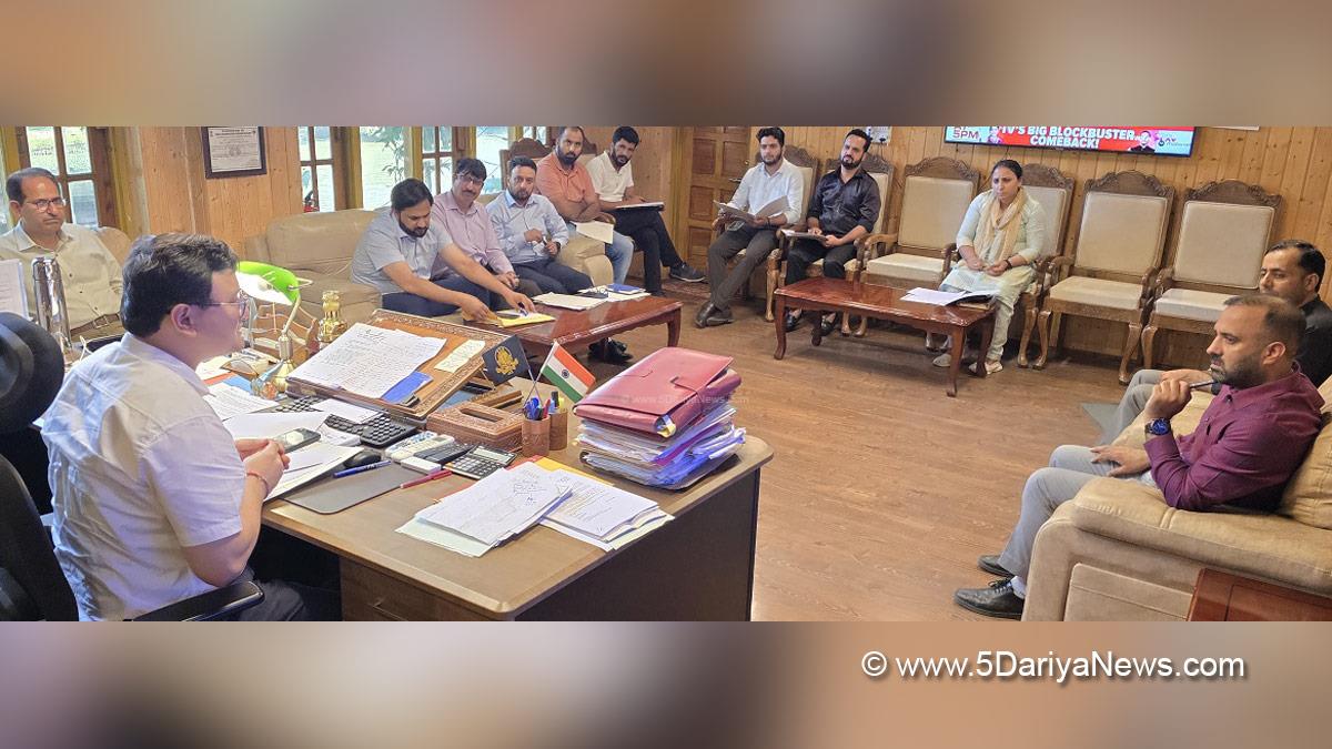 Minga Sherpa, Baramulla, DDC Baramulla, Deputy Commissioner Baramulla, Kashmir, Jammu And Kashmir, Jammu, District Administration Baramulla, District Level Implementation Committee, DLIC, Mission YUVA