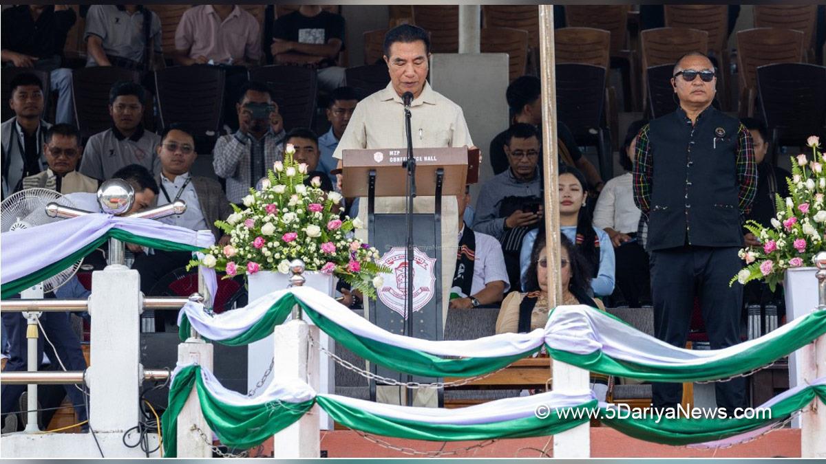 Lalduhoma, Aizawl, Mizoram, Chief Minister of Mizoram, Zoram Nationalist Party, Zoram Peoples Movement