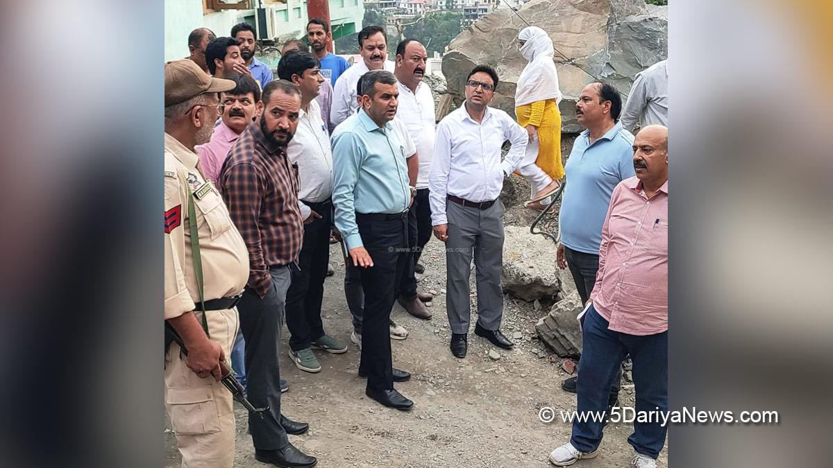 Mohammad Alyas Khan, Ramban, Deputy Commissioner Ramban, Kashmir, Jammu And Kashmir, Jammu, District Administration Ramban