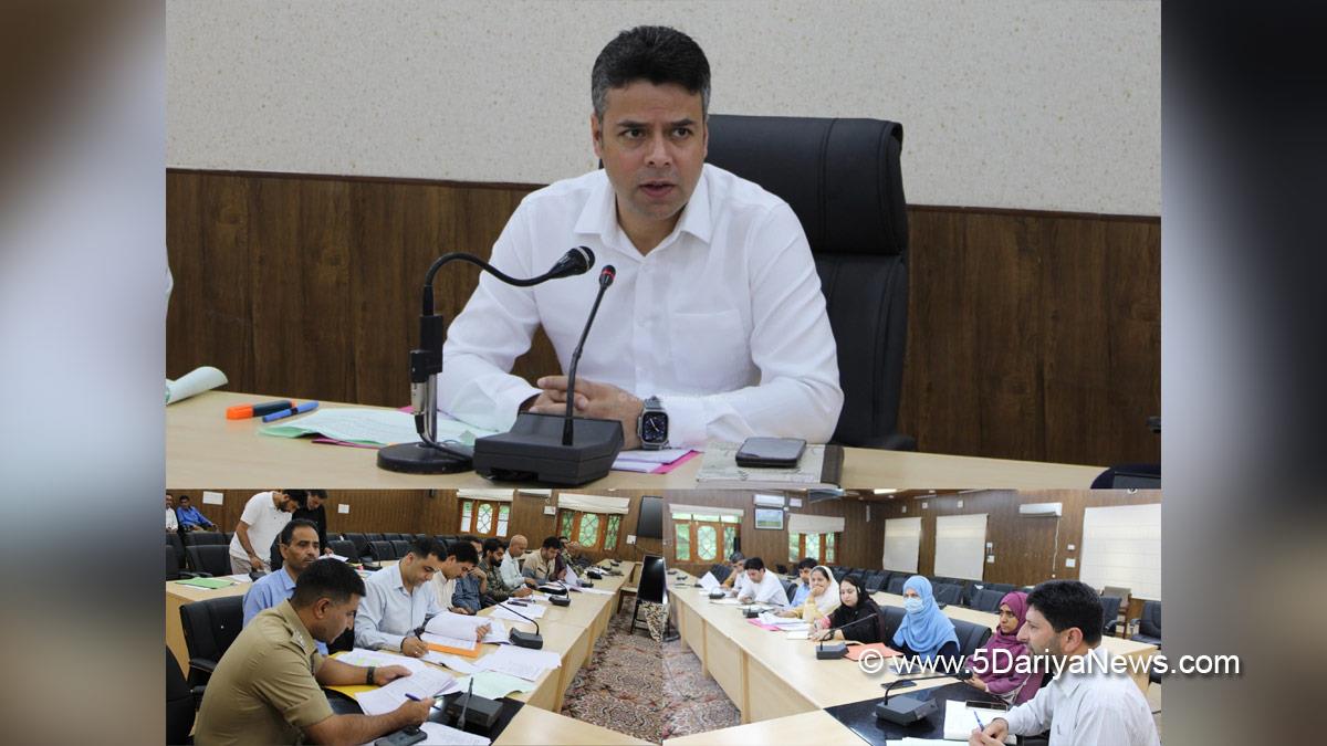 Dr Bilal Mohi Ud Din Bhat, Budgam, Deputy Commissioner Budgam, DC Budgam, Kashmir, Jammu And Kashmir, Jammu, District Administration Budgam