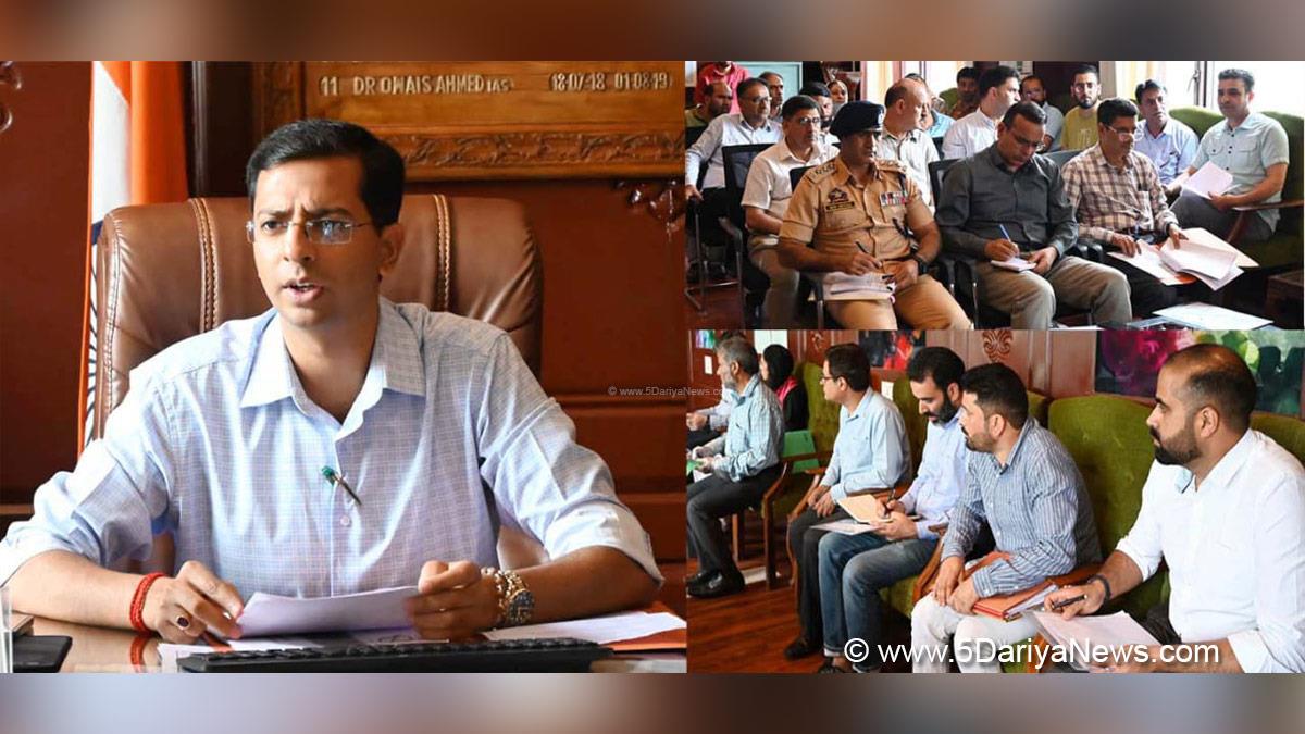 Shishir Gupta, Shopian, DDC Shopian, District Development Commissioner Shopian, Kashmir, Jammu And Kashmir, Jammu, District Administration Shopian, District Level Coordination Committee, DLCC, National Tobacco Control Program, NTCP, Control of Tobacco Protection Act, COTPA