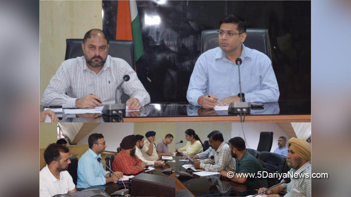 Vikas Kundal, Poonch, Deputy Commissioner Poonch, Kashmir, Jammu And Kashmir, Jammu, District Administration Poonch, District Telecom Committee, DTC
