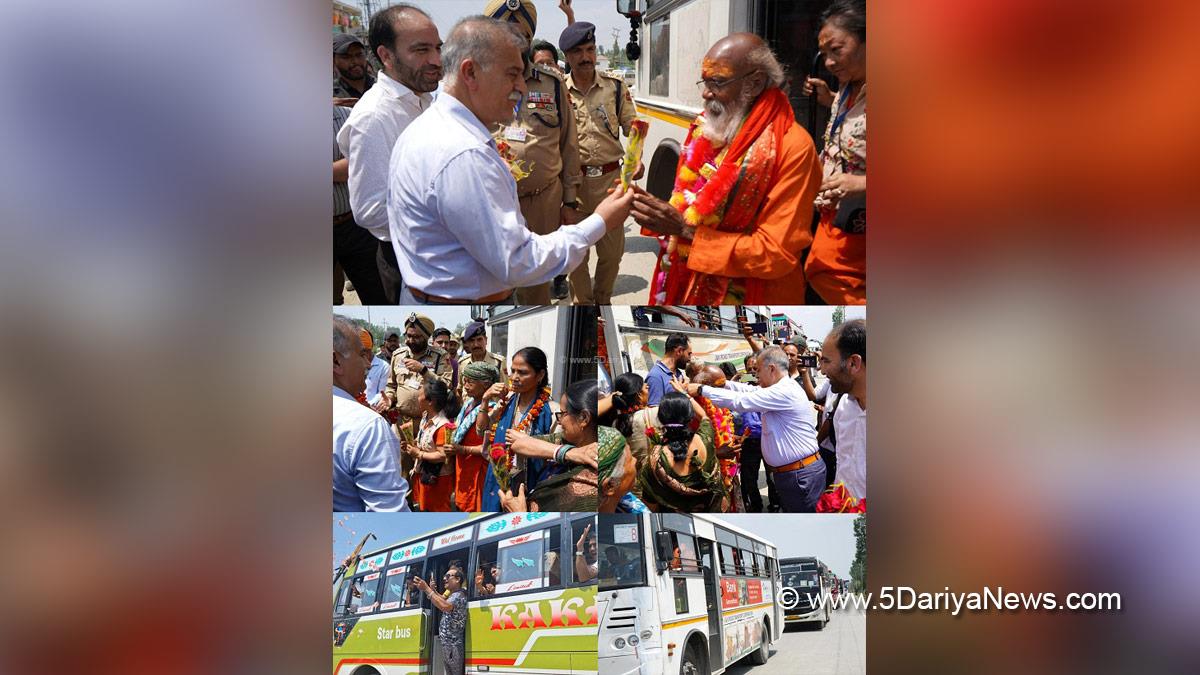 Manzoor Ahmad Qadri, Bandipora, Deputy Commissioner Bandipora, Kashmir, Jammu And Kashmir, Jammu, District Administration Bandipora, Shri Amarnath Ji Yatra, Shri Amarnathji Yatra 2025, Amarnathji Yatra, Amarnathji Yatra 2025, Shri Amarnath Ji Pilgrimage, Shri Amarnathji Shrine Board, SASB, SANJY 2025