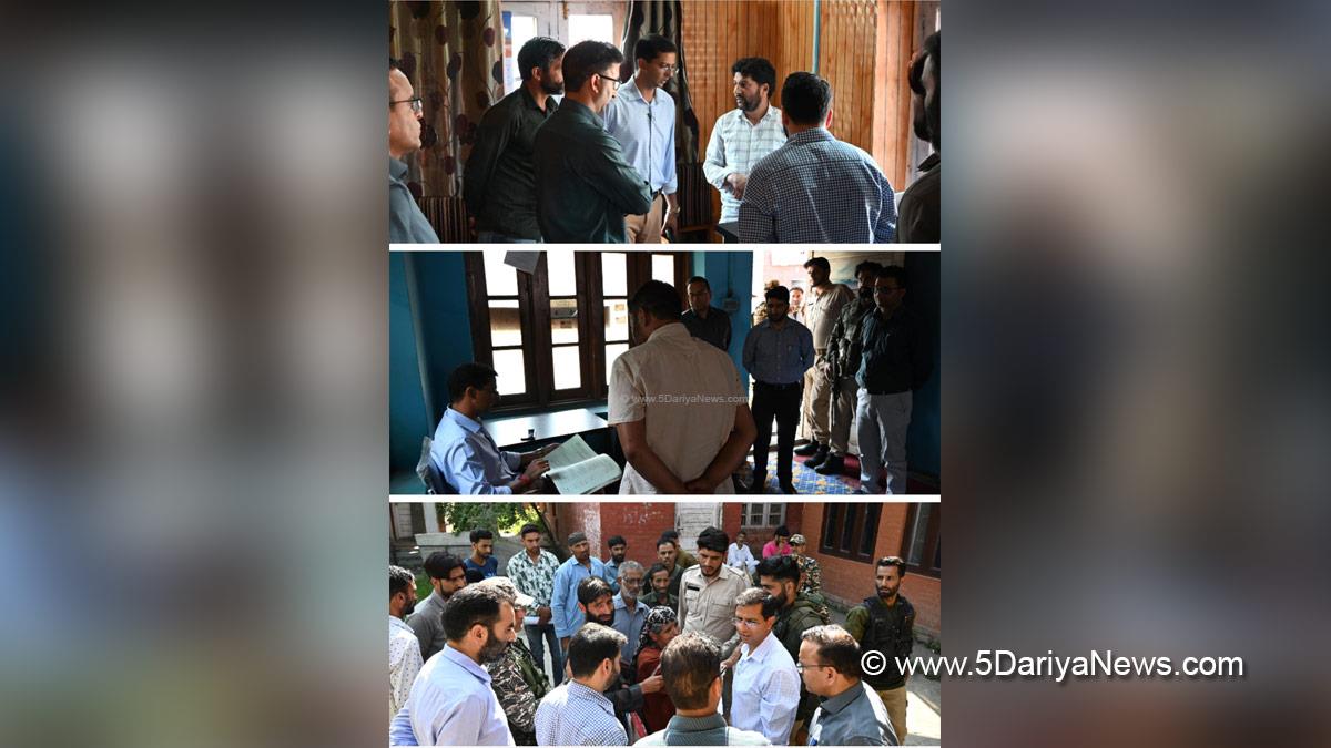 Shishir Gupta, Shopian, DDC Shopian, District Development Commissioner Shopian, Kashmir, Jammu And Kashmir, Jammu, District Administration Shopian