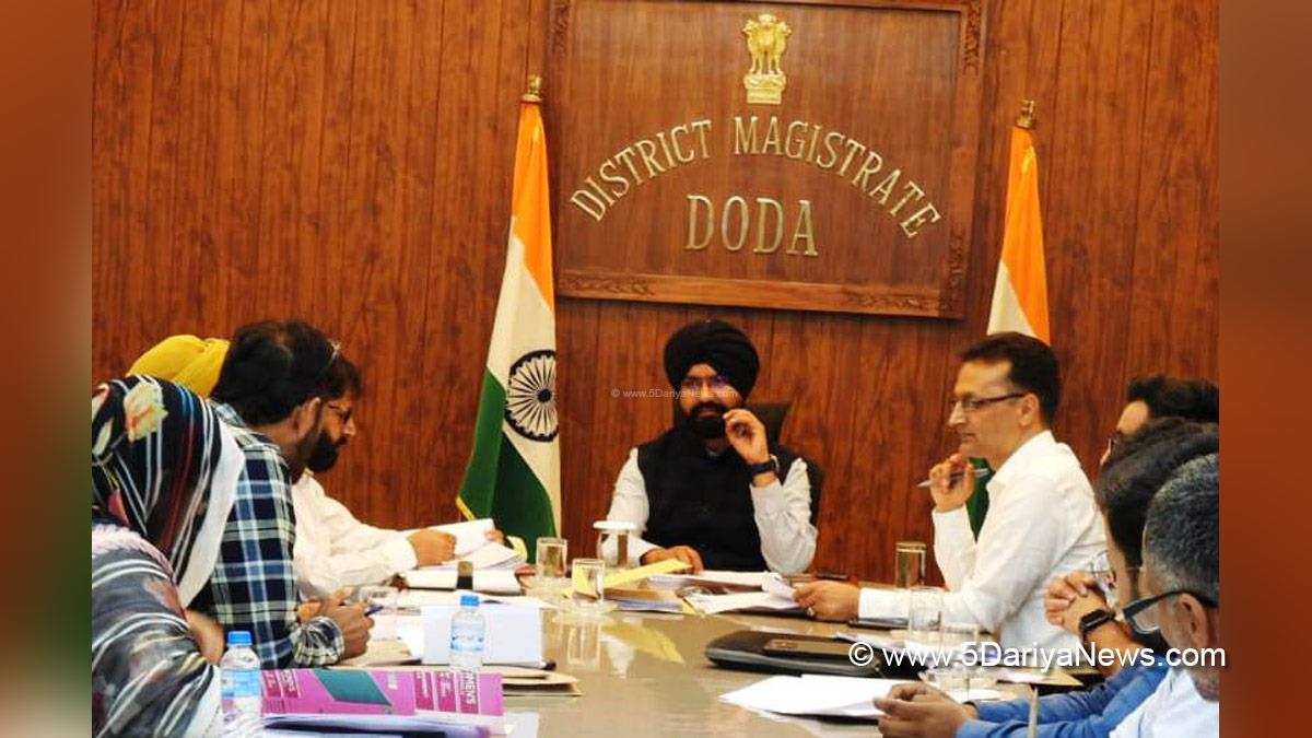 Harvinder Singh, Doda, Deputy Commissioner Doda, Kashmir, Jammu And Kashmir, Jammu, District Administration Doda