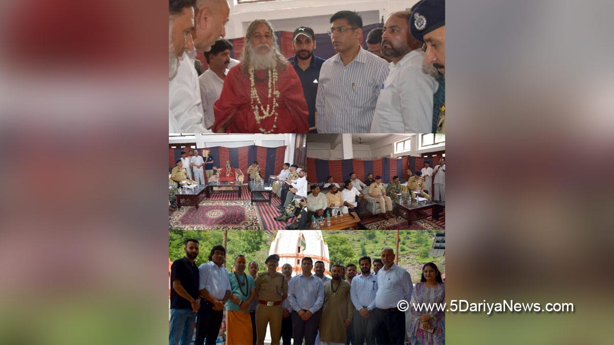 Vikas Kundal, Poonch, Deputy Commissioner Poonch, Kashmir, Jammu And Kashmir, Jammu, District Administration Poonch, Shri Budha Amarnath Ji Yatra 2025