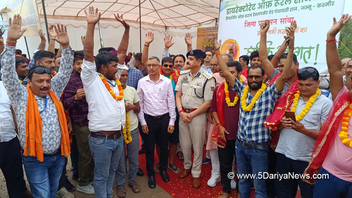 Rajesh Sharma, Rajesh Kumar Sharma, Samba, Deputy Commissioner Samba, Kashmir, Jammu And Kashmir, Jammu, District Administration Samba, Shri Amarnath Ji Yatra, Shri Amarnathji Yatra 2025, Amarnathji Yatra, Amarnathji Yatra 2025, Shri Amarnath Ji Pilgrimage, Shri Amarnathji Shrine Board, SASB, SANJY 2025