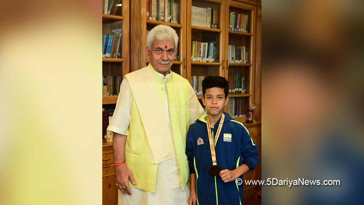 Manoj Sinha, Lieutenant Governor JK, Raj Bhavan, Jammu, Srinagar, Kashmir, Jammu And Kashmir, Amaan Khan