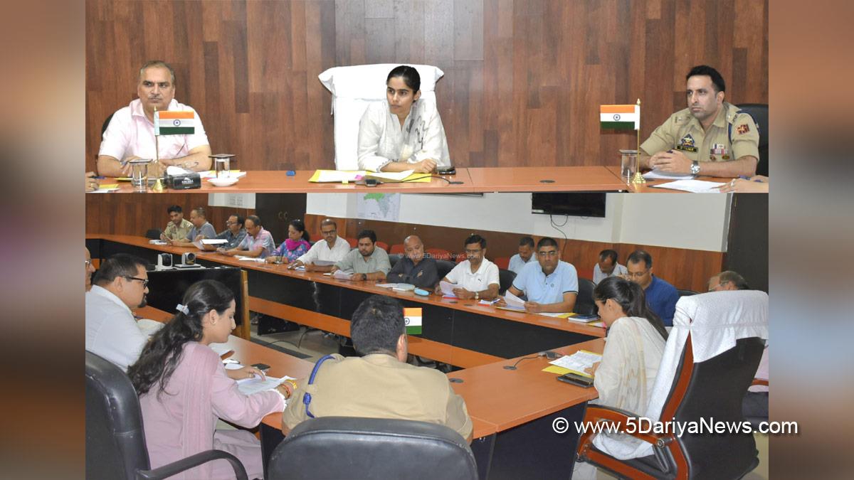 Nidhi Malik, Reasi, Deputy Commissioner Reasi, Kashmir, Jammu And Kashmir, Jammu, District Administration Reasi, Shivkhori Shrawan Mahotsav 2025, Shri Shiv Khori Shrine Board, SSKSB