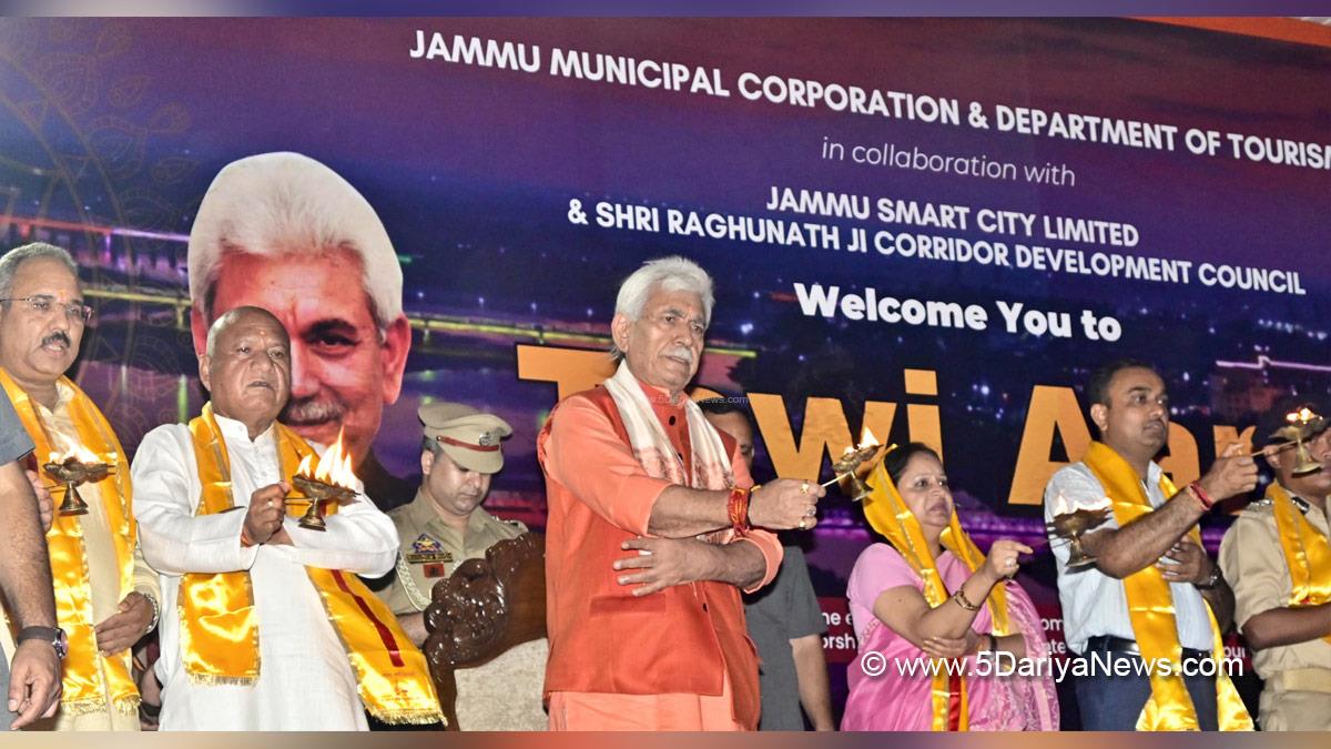 Manoj Sinha, Lieutenant Governor JK, Raj Bhavan, Jammu, Srinagar, Kashmir, Jammu And Kashmir, Ramesh Kumar, DDC Jammu, Divisional Commissioner Jammu, Shri Amarnath Ji Yatra, Shri Amarnathji Yatra 2025, Amarnathji Yatra, Amarnathji Yatra 2025, Shri Amarnath Ji Pilgrimage, Shri Amarnathji Shrine Board, SASB, SANJY 2025