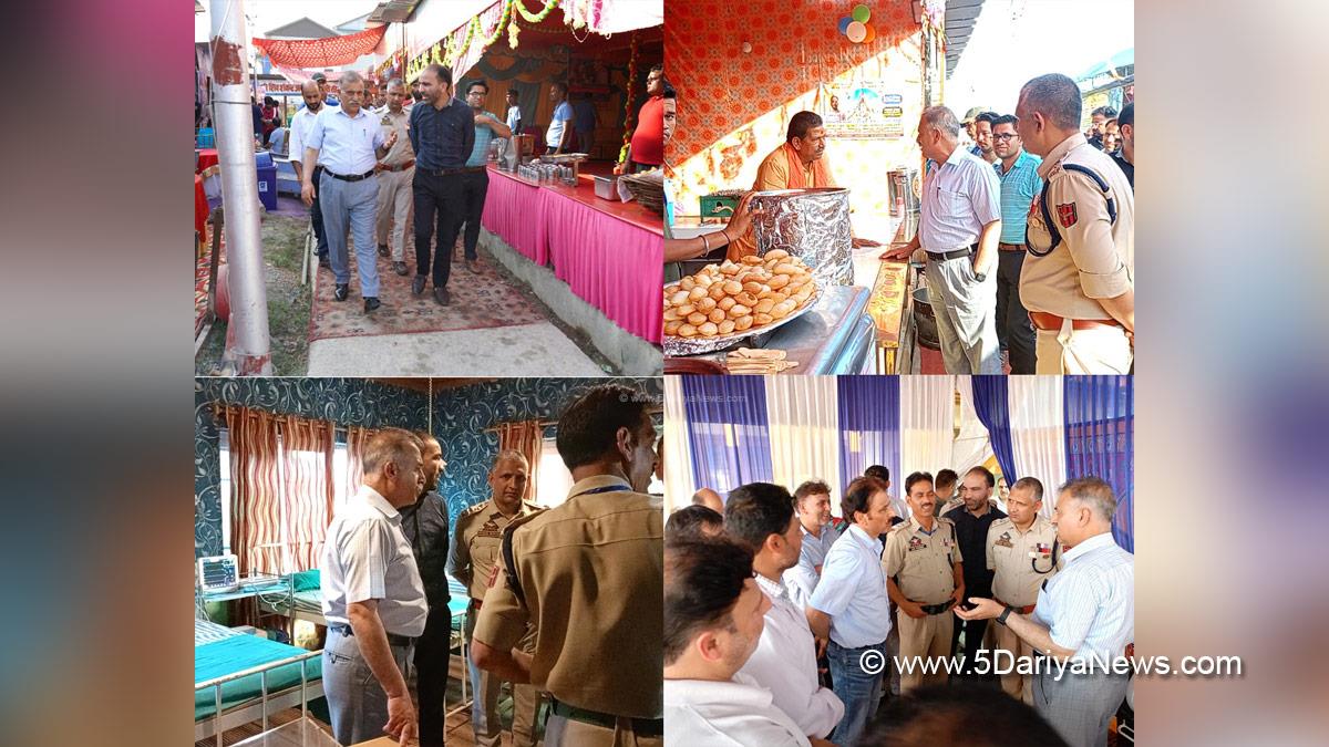 Manzoor Ahmad Qadri, Bandipora, Deputy Commissioner Bandipora, Kashmir, Jammu And Kashmir, Jammu, District Administration Bandipora, Shri Amarnath Ji Yatra, Shri Amarnathji Yatra 2025, Amarnathji Yatra, Amarnathji Yatra 2025, Shri Amarnath Ji Pilgrimage, Shri Amarnathji Shrine Board, SASB, SANJY 2025