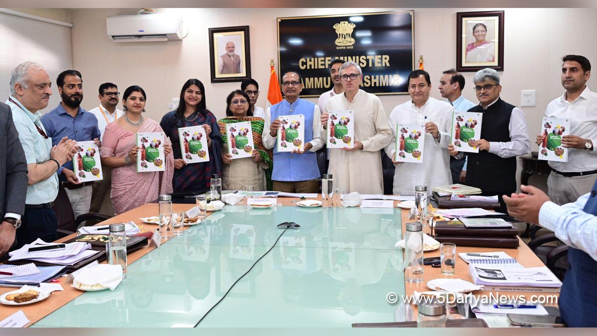 Shivraj Singh Chouhan, Shivraj Chauhan, BJP, Bharatiya Janata Party, Omar Abdullah, Chief Minister of JK, Jammu and Kashmir National Conference, National Conference, Srinagar, Kashmir, Jammu And Kashmir, Jammu, Javid Ahmad Dar, Javid Dar, Atal Dulloo, Mohammad Aijaz Asad