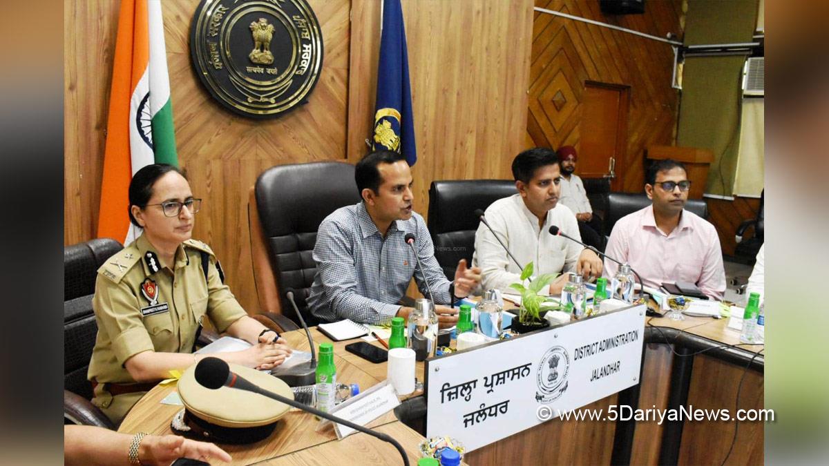 Himanshu Aggarwal, Dr Himanshu Aggarwal, DC Jalandhar, Jalandhar, Deputy Commissioner Jalandhar