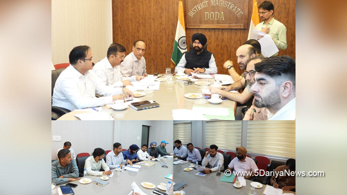 Harvinder Singh, Doda, Deputy Commissioner Doda, Kashmir, Jammu And Kashmir, Jammu, District Administration Doda, Change of Land Use, CLU