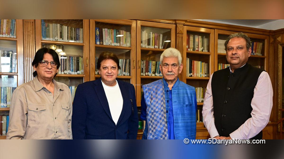 Manoj Sinha, Lieutenant Governor JK, Raj Bhavan, Jammu, Srinagar, Kashmir, Jammu And Kashmir, Shashi Ranjan, Pradeep Sharma, Rahul Nehra