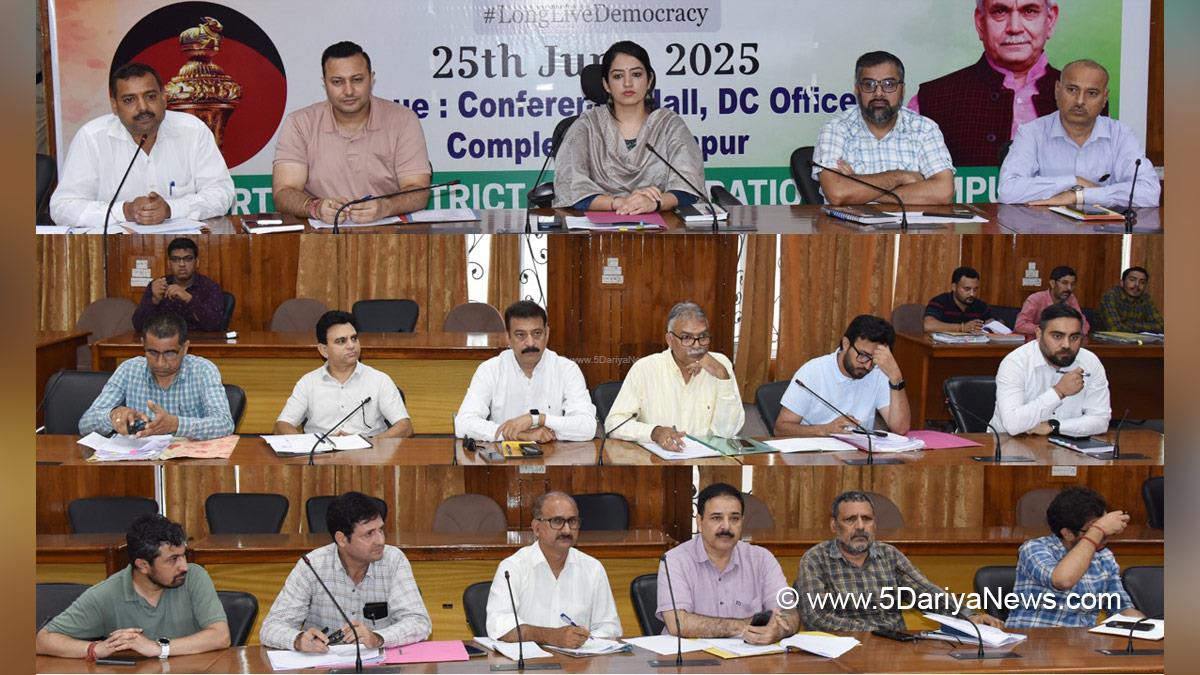 Saloni Rai, Udhampur, DDC Udhampur, District Development Commissioner Udhampur, Kashmir, Jammu And Kashmir, Jammu, District Administration Udhampur