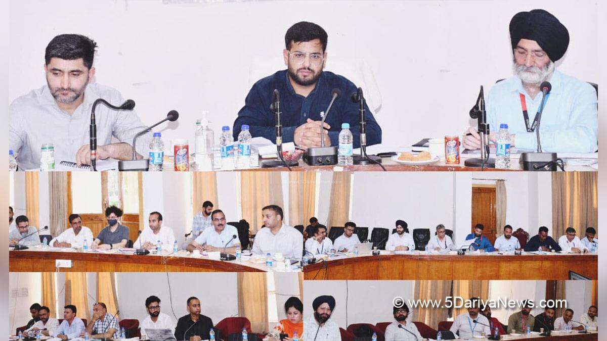 Abhishek Sharma, Rajouri, DDC Rajouri, District Development Commissioner Rajouri, Kashmir, Jammu And Kashmir, Jammu, District Administration Rajouri, District Level Review Committee, DLRC