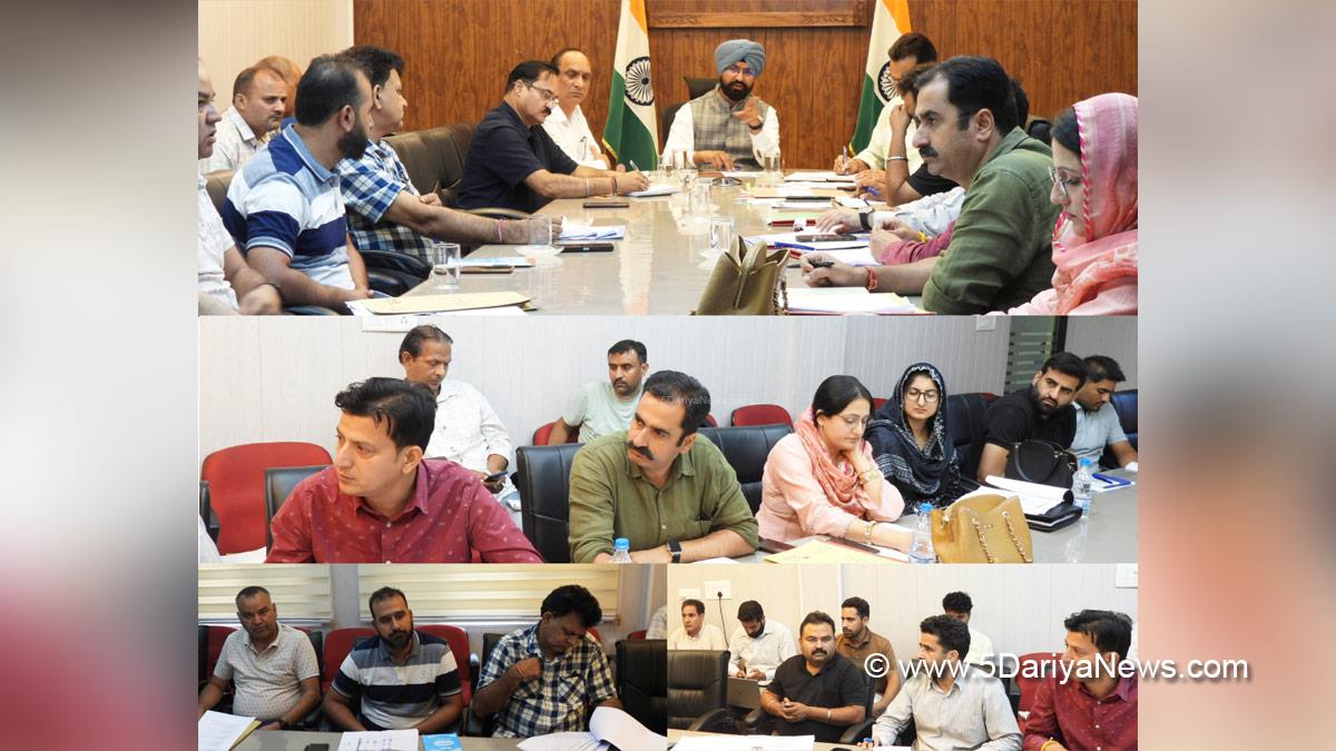 Harvinder Singh, Doda, Deputy Commissioner Doda, Kashmir, Jammu And Kashmir, Jammu, District Administration Doda