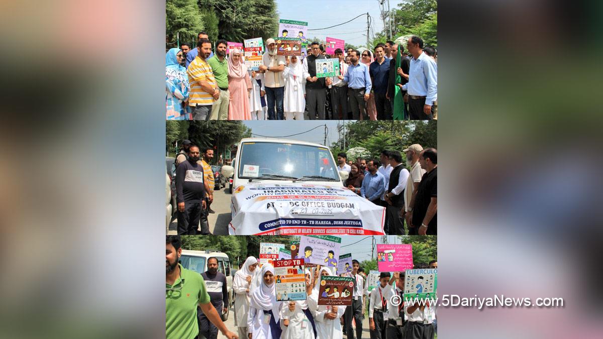 Dr Bilal Mohi Ud Din Bhat, Budgam, Deputy Commissioner Budgam, DC Budgam, Kashmir, Jammu And Kashmir, Jammu, District Administration Budgam, TB Mukt Bharat Abhiyan