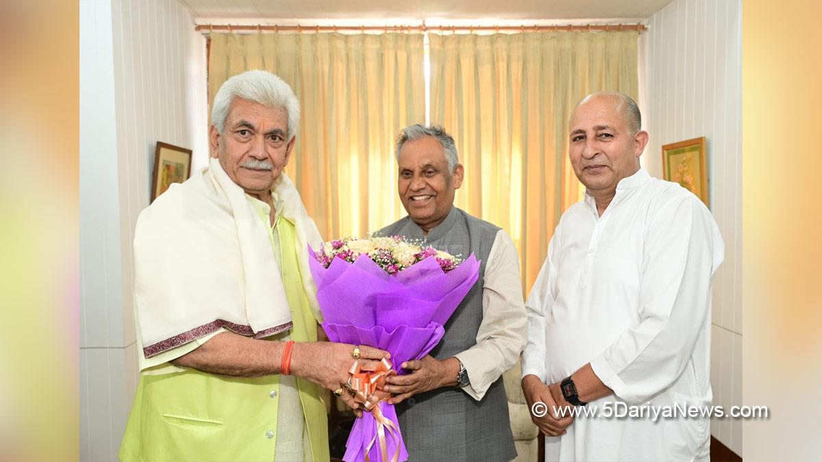 Manoj Sinha, Lieutenant Governor JK, Raj Bhavan, Jammu, Srinagar, Kashmir, Jammu And Kashmir, Ramnath Thakur, Ram Nath Thakur, Bharatiya Janata Party, BJP