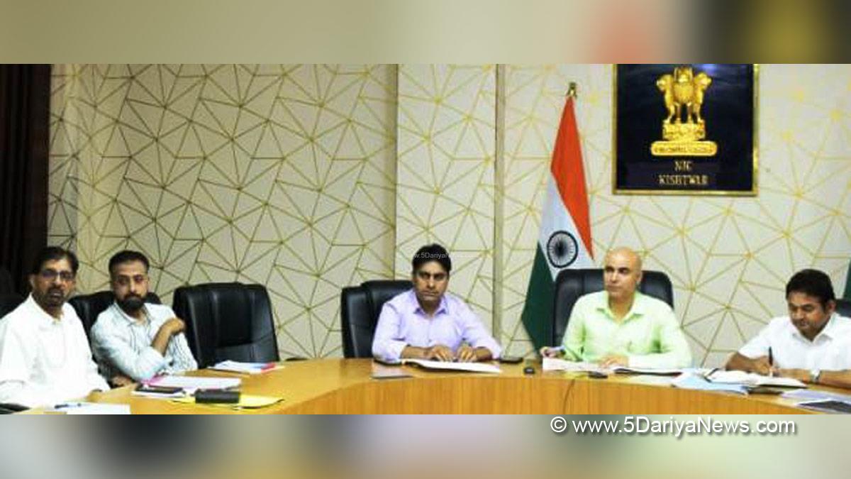 Pankaj Kumar Sharma, Kishtwar, DDC Kishtwar, District Development Commissioner Kishtwar, Kashmir, Jammu And Kashmir, Jammu, District Administration Kishtwar