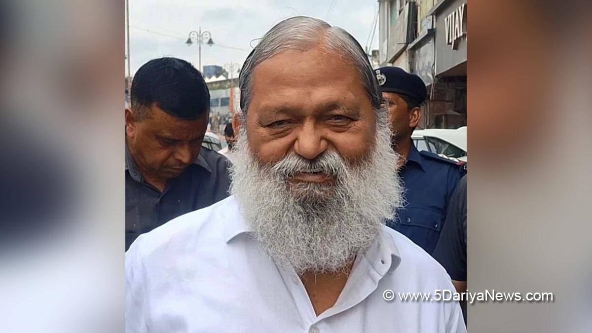 Anil Vij, Haryana, Ambala, Bharatiya Janata Party, BJP, BJP Haryana
