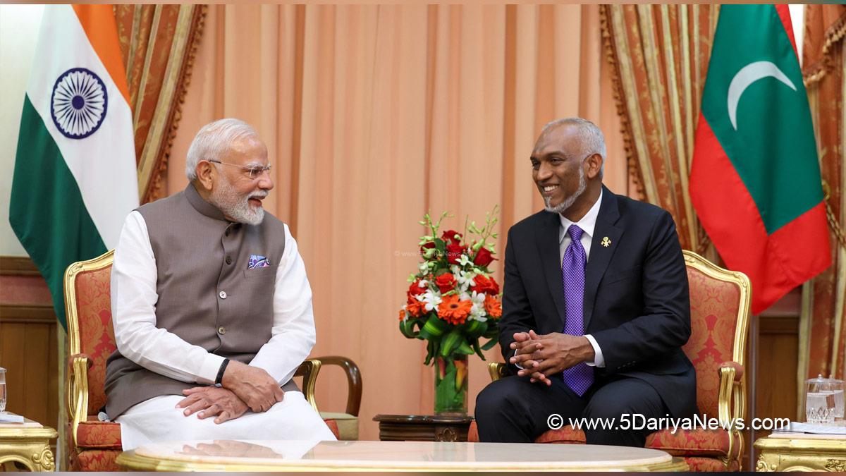 Narendra Modi, Modi, BJP, Bharatiya Janata Party, Prime Minister of India, Prime Minister, Narendra Damodardas Modi, Dr Mohamed Muizzu, President of Maldives