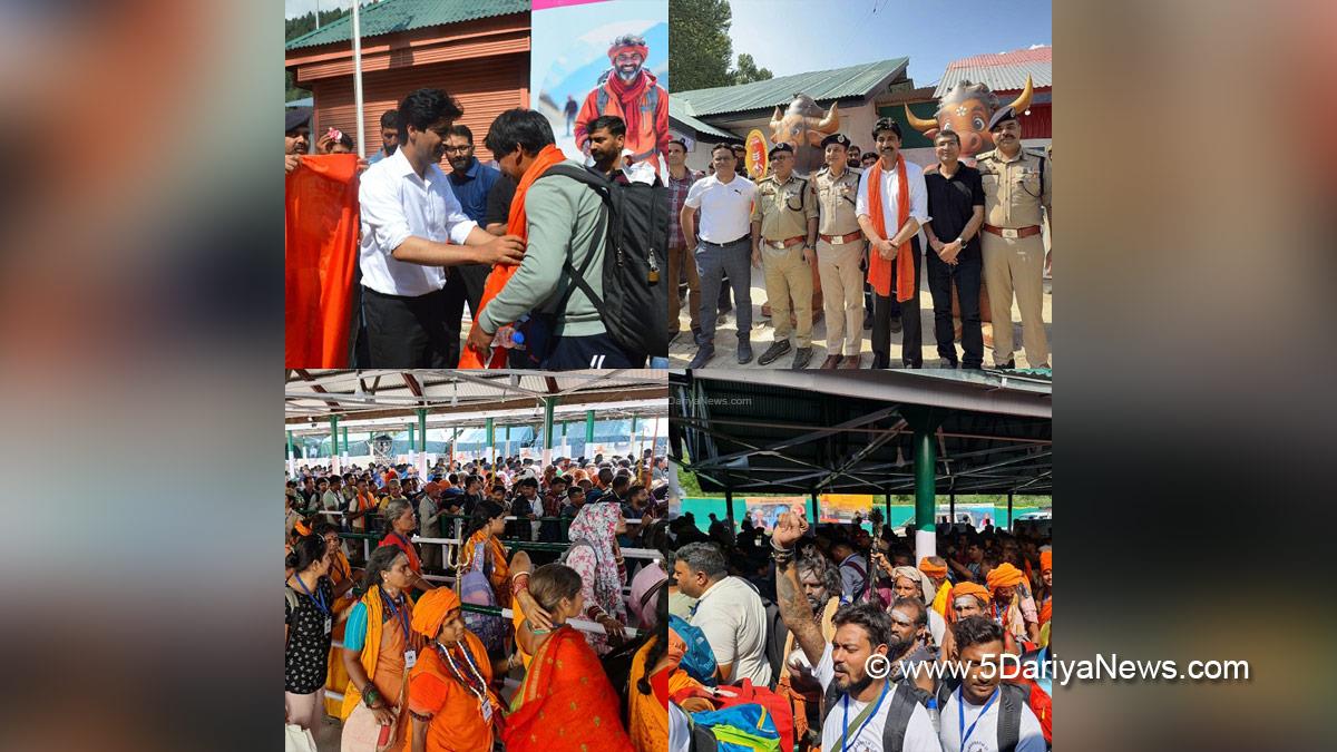Syeed Fakhrudin Hamid, Anantnag, DDC Anantnag, Deputy Commissioner Anantnag, S F Hamid, Kashmir, Jammu And Kashmir, Jammu, District Administration Anantnag, Shri Amarnath Ji Yatra, Shri Amarnathji Yatra 2025, Amarnathji Yatra, Amarnathji Yatra 2025, Shri Amarnath Ji Pilgrimage, Shri Amarnathji Shrine Board, SASB, SANJY 2025, Nunwan Base Camp