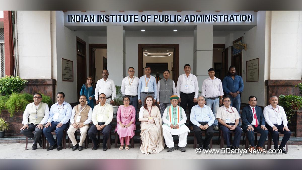 Arjun Ram Meghwal, Bharatiya Janata Party, BJP, Ministry of Law and Justice, Indian Institute of Public Administration, IIPA