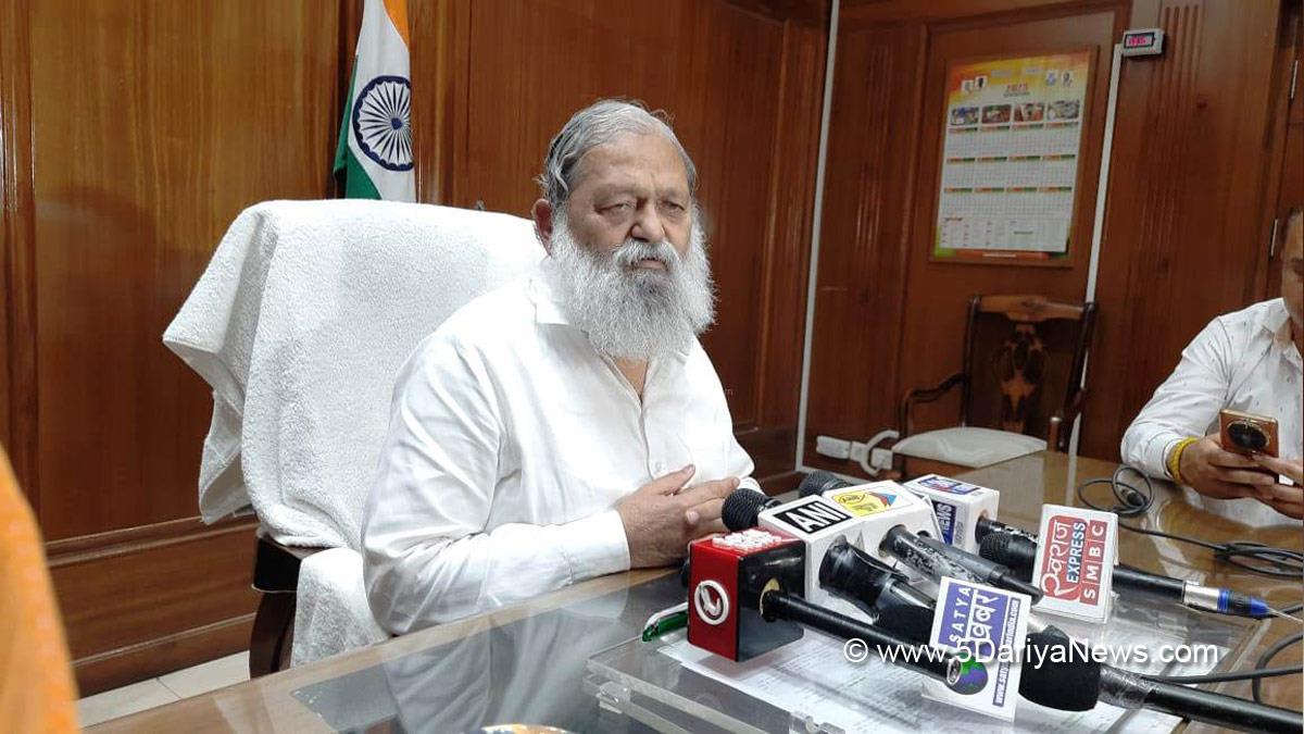 Anil Vij, Haryana, Ambala, Bharatiya Janata Party, BJP, BJP Haryana