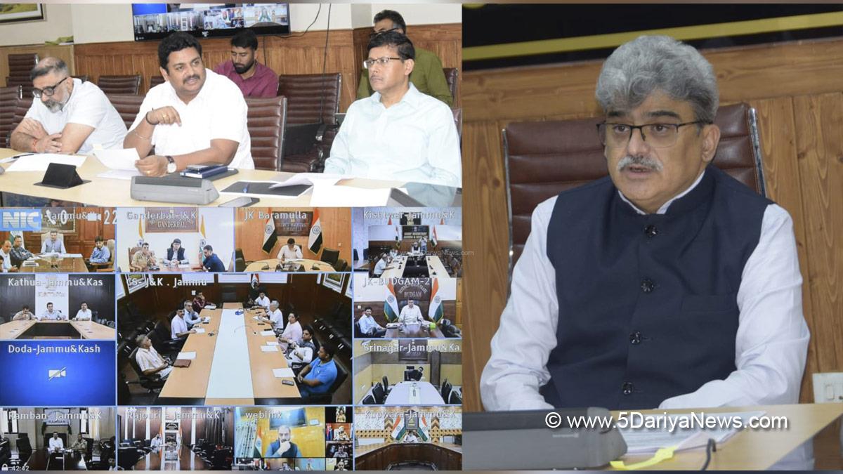 Atal Dulloo, Kashmir, Jammu And Kashmir, Jammu, Chief Secretary Kashmir