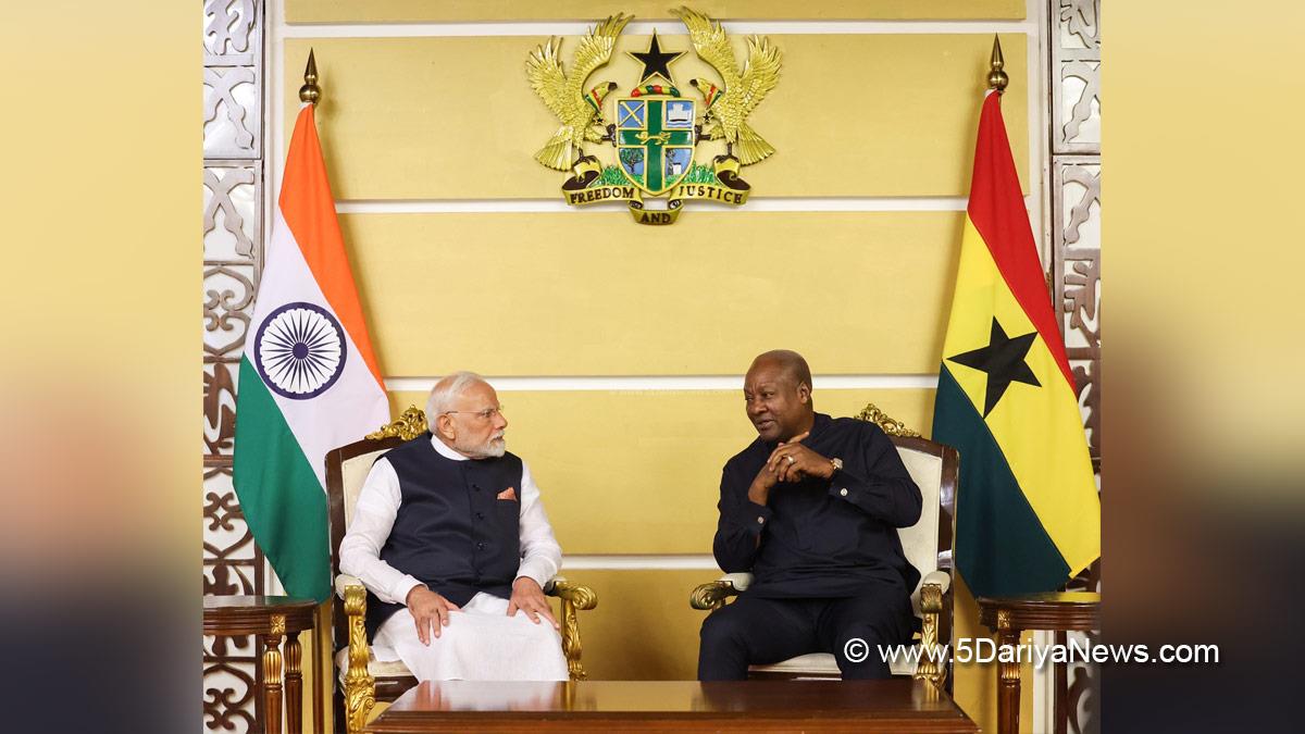 Narendra Modi, Modi, BJP, Bharatiya Janata Party, Prime Minister of India, Prime Minister, Narendra Damodardas Modi, President of Ghana, Dr John Dramani Mahama