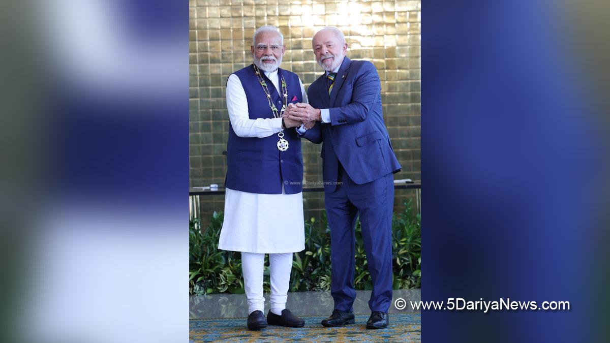 Narendra Modi, Modi, BJP, Bharatiya Janata Party, Prime Minister of India, Prime Minister, Narendra Damodardas Modi, President of Brazil, Luiz Inacio Lula da Silva