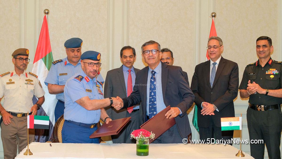 Military, Navy, Indian Navy, United Arab Emirates, UAE, Joint Defence Cooperation Committee, JDCC, Defence Secretary, Rajesh Kumar Singh, 13th Joint Defence Cooperation Committee Meeting