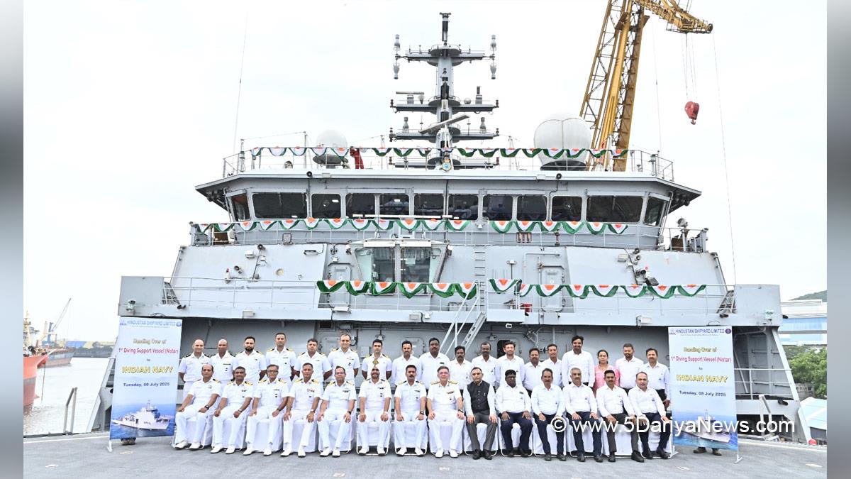 Military, Navy, Indian Navy, Diving Support Vessel, Hindustan Shipyard Limited, Indian Register of Shipping, IRS, Nistar